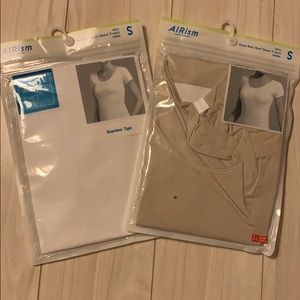 Uniqlo AIRism innerwear undershirt seamlesss